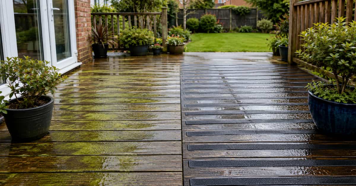 How to Fix Slippery Wooden Decking: Complete Guide to Safer Outdoor Spaces - Slips Away