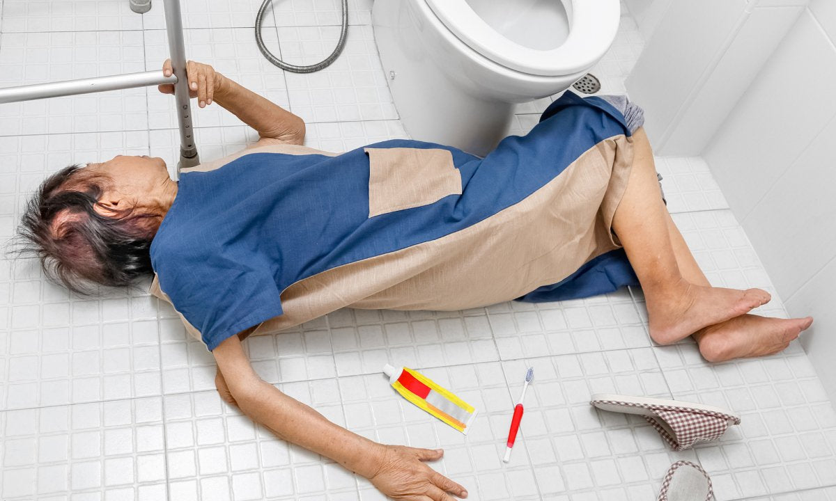 Top Causes of Injuries Among the Elderly: Bathroom Slip and Fall Incidents - Slips Away