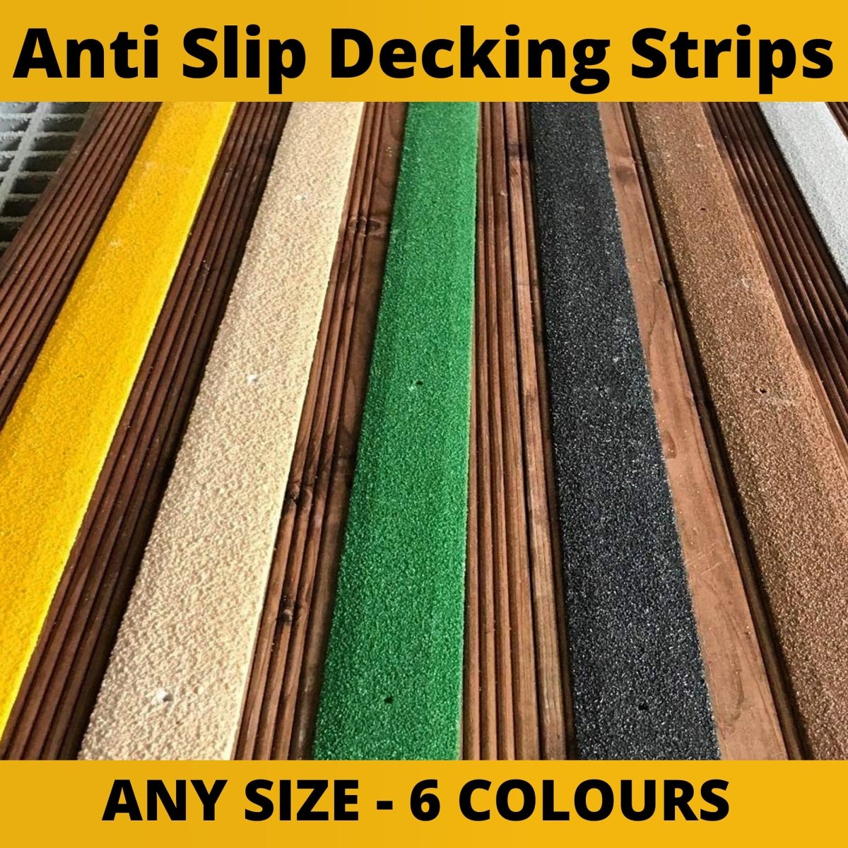 What are Anti slip decking strips? - Slips Away