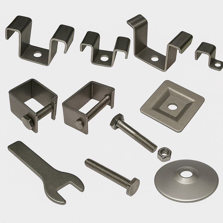 Fixing Clips for GRP Grating Installation - Slips Away