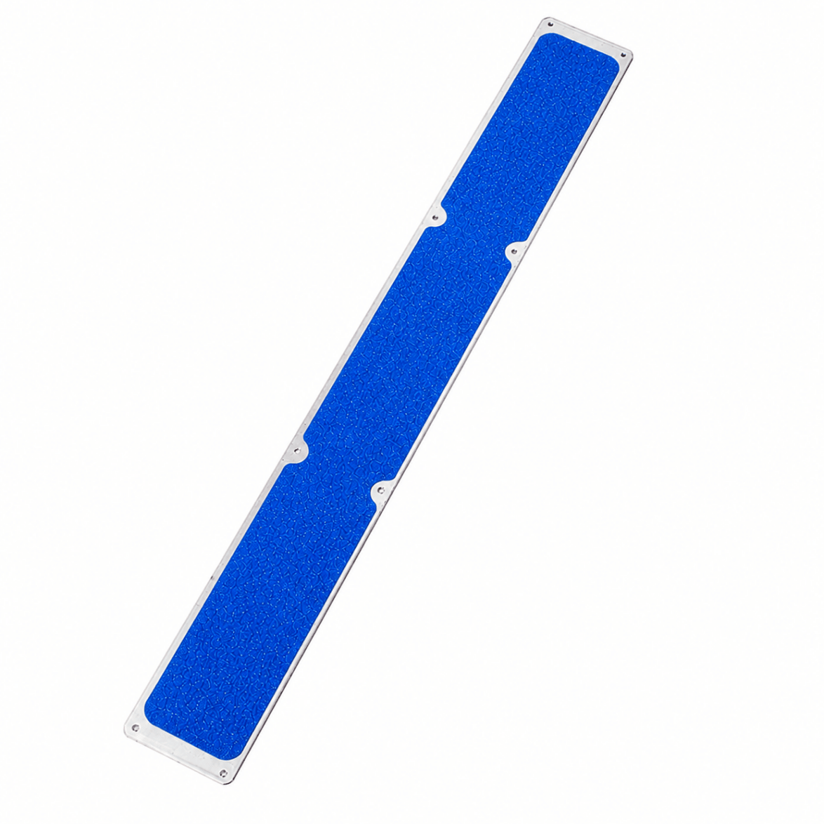 115mm x 1m Non Slip Decking Strips Aluminium Screw Down Plates - Slips Away - Decking strips - 1x decking plate 115mm x1m blue - 
