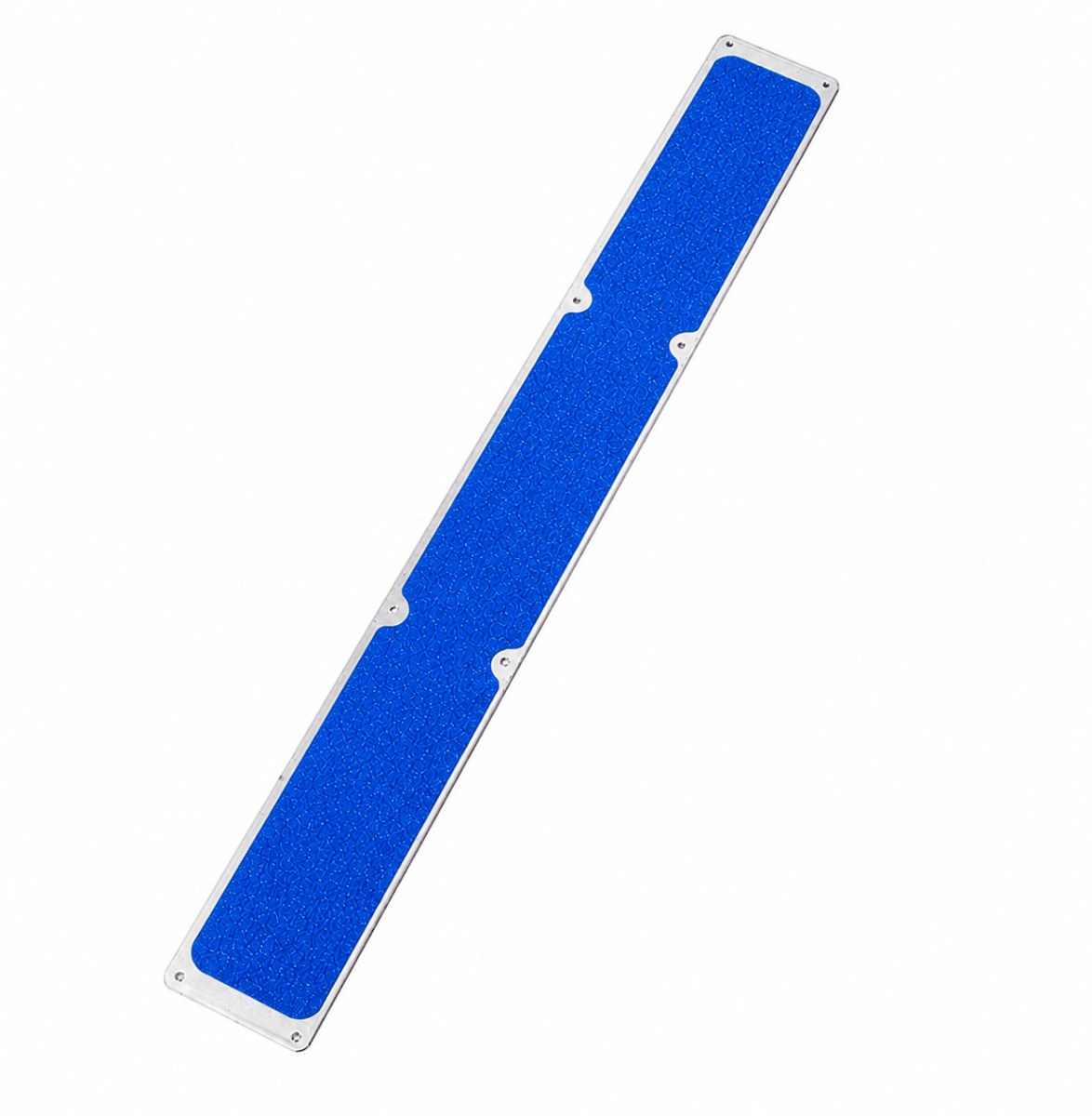 115mm x 1m Non Slip Decking Strips Aluminium Screw Down Plates - Slips Away - Decking strips - 1x decking plate 115mm x1m blue - 