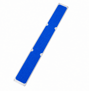 115mm x 1m Non Slip Decking Strips Aluminium Screw Down Plates - Slips Away - Decking strips - 1x decking plate 115mm x1m blue - 