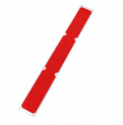 115mm x 1m Non Slip Decking Strips Aluminium Screw Down Plates - Slips Away - Decking strips - 1x decking plate 115mm x1m red - 