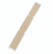 115mm x 1m Non Slip Decking Strips Aluminium Screw Down Plates - Slips Away - Decking strips - 1x decking plate 115mm x1m yellow - 