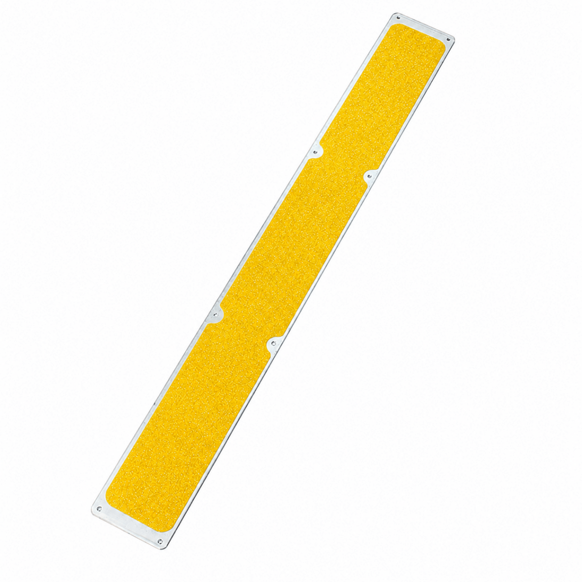115mm x 1m Non Slip Decking Strips Aluminium Screw Down Plates - Slips Away - Decking strips - 1x decking plate 115mm x1m yellow - 