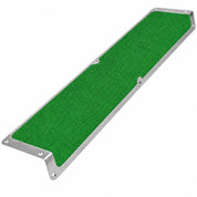 120mm x 45mm x 635mm Nosing Non Slip Decking Aluminium Screw Down Plates - Slips Away - Decking strips - 1x decking plate 120mm x 635mm x 45mm green - 