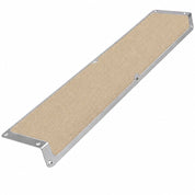 120mm x 45mm x 635mm Nosing Non Slip Decking Aluminium Screw Down Plates - Slips Away - Decking strips - 1x decking plate 120mm x 635mm x 45mm white - 