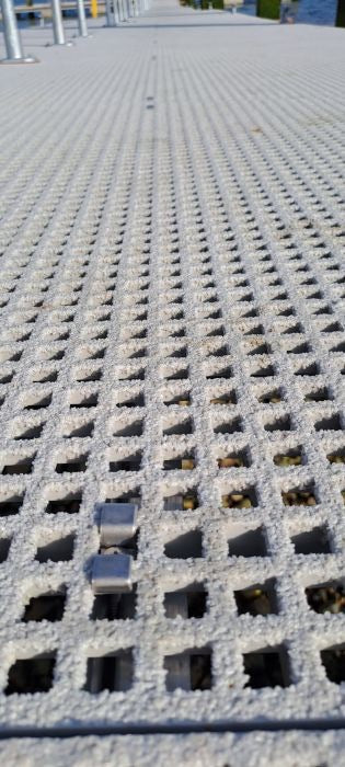 GRP Mini Mesh Grating – Anti-Slip, Corrosion-Resistant Fibreglass Flooring Panel 4038mm x 1262mm