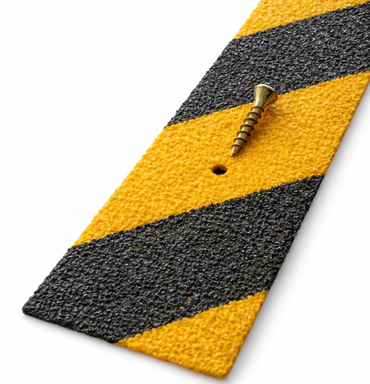 HAZARD 50mm Wide Non-Slip Anti-Skid Decking Strips - Safety and Style for Outdoor Space
