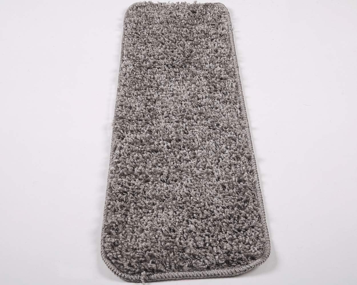 Soft Shaggy Carpet Stair Treads NON-SLIP Machine Washable Mats/Rugs, 22x67Cm, 30Mm Thickness 