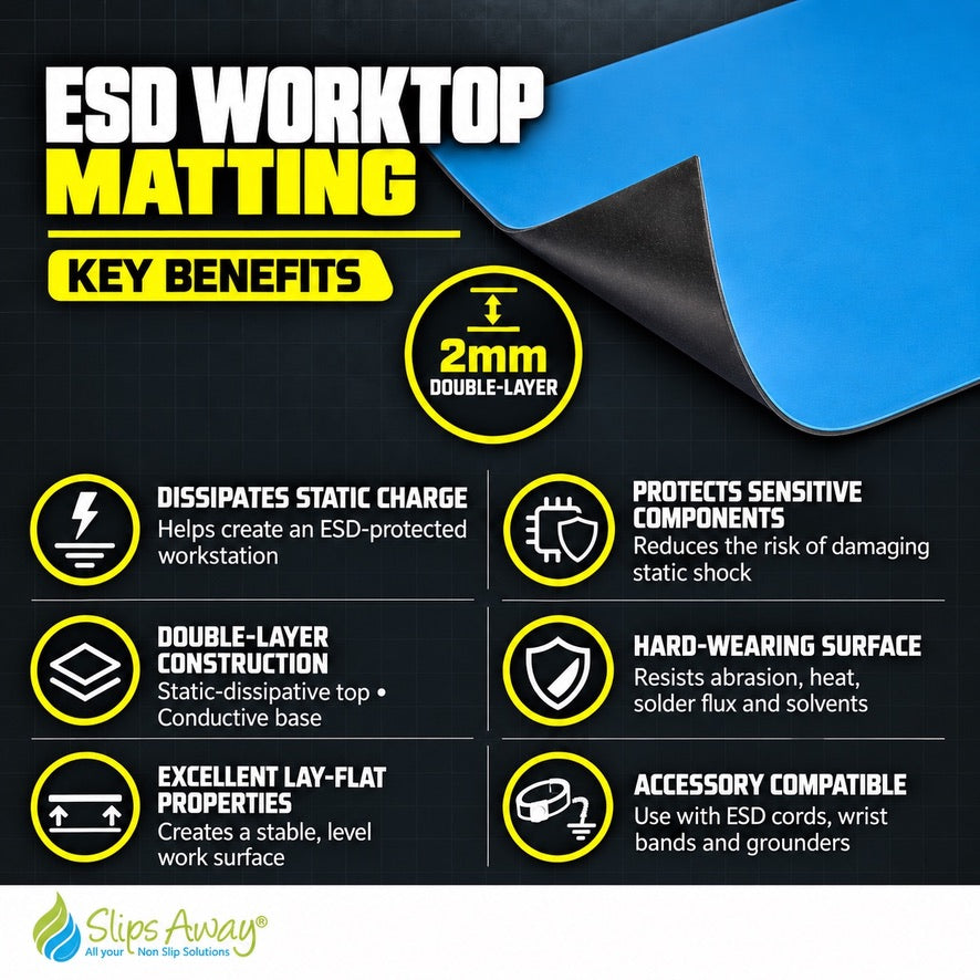 ESD Worktop Matting