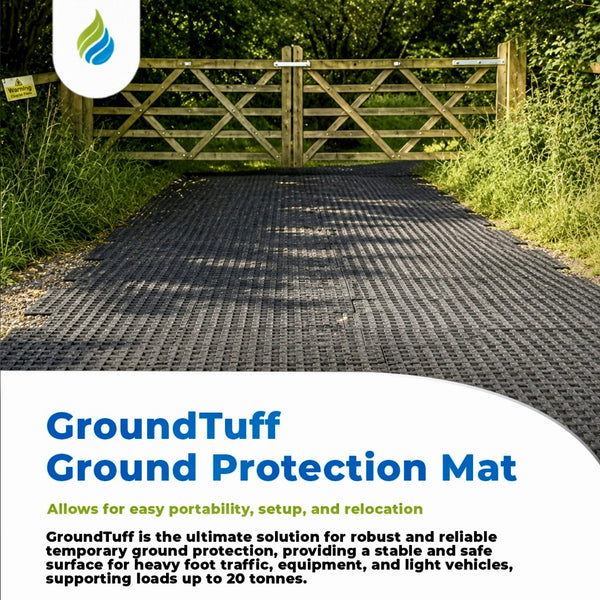 GroundTuff Ground Protection Mat - see more on Instagram