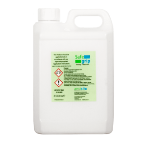 SafeGrip anti-slip floor treatment 2.5L bottle