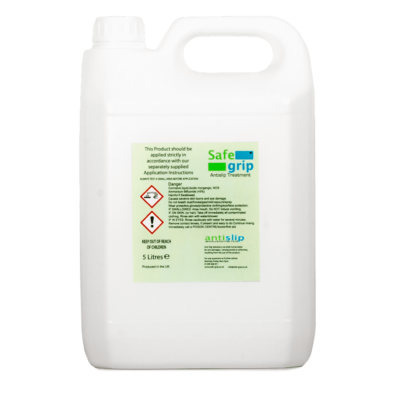 SafeGrip anti-slip floor treatment 5L bottle