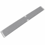 Aluminium Anti Slip Plate Tread 63mm x 635mm | Rust Free Screw Down | Heavy Duty GRP Surface | Made in UK - Slips Away - Decking strips - 1x Decking plate 63mm x 635mm grey - 