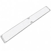 Aluminium Anti Slip Plate Tread 63mm x 635mm | Rust Free Screw Down | Heavy Duty GRP Surface | Made in UK - Slips Away - Decking strips - 1x Decking plate 63mm x 635mm white - 