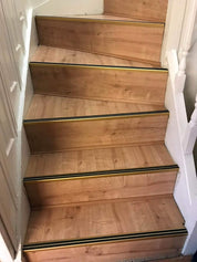 Aluminium Anti-Slip Stair Nosing Trim – Hidden Fix Step Edge Protector – 1800mm / 2500mm