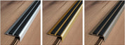 Aluminium Anti-Slip Stair Nosing Trim – Hidden Fix Step Edge Protector – 1800mm / 2500mm