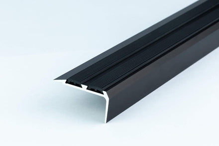 Aluminium Anti-Slip Stair Nosing Trim – Step Edge Protector – 900mm x 35mm x 20mm