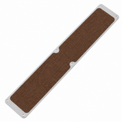 Anti Slip Decking Strips Aluminium Screw Down Plates - 115mm x 635mm - Slips Away - Decking strips - 1x Decking plate 115mm x 635mm brown - 