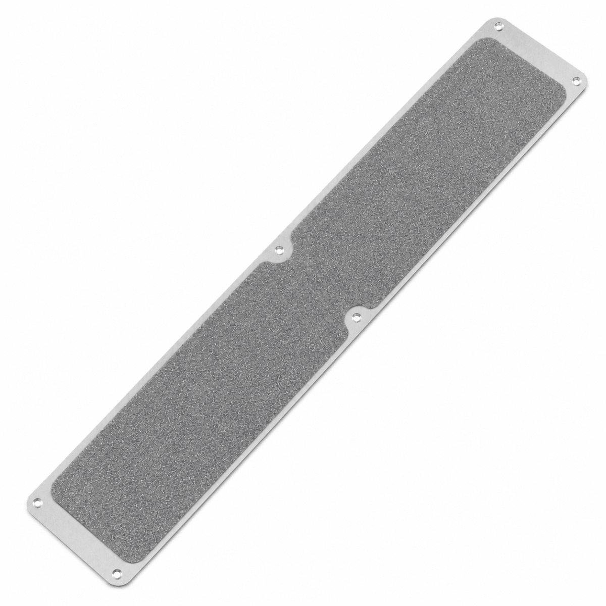Anti Slip Decking Strips Aluminium Screw Down Plates - 115mm x 635mm - Slips Away - Decking strips - 1x Decking plate 115mm x 635mm grey - 