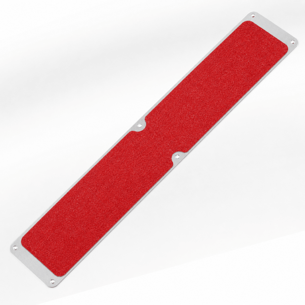 Anti Slip Decking Strips Aluminium Screw Down Plates - 115mm x 635mm - Slips Away - Decking strips - 1x Decking plate 115mm x 635mm red - 