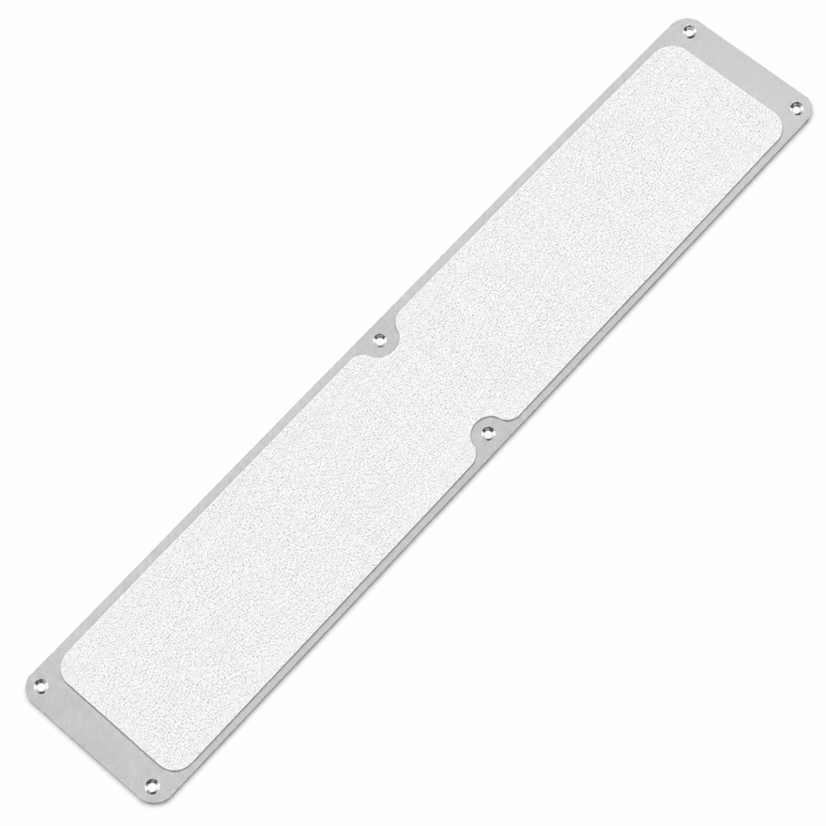 Anti Slip Decking Strips Aluminium Screw Down Plates - 115mm x 635mm - Slips Away - Decking strips - 1x Decking plate 115mm x 635mm white - 