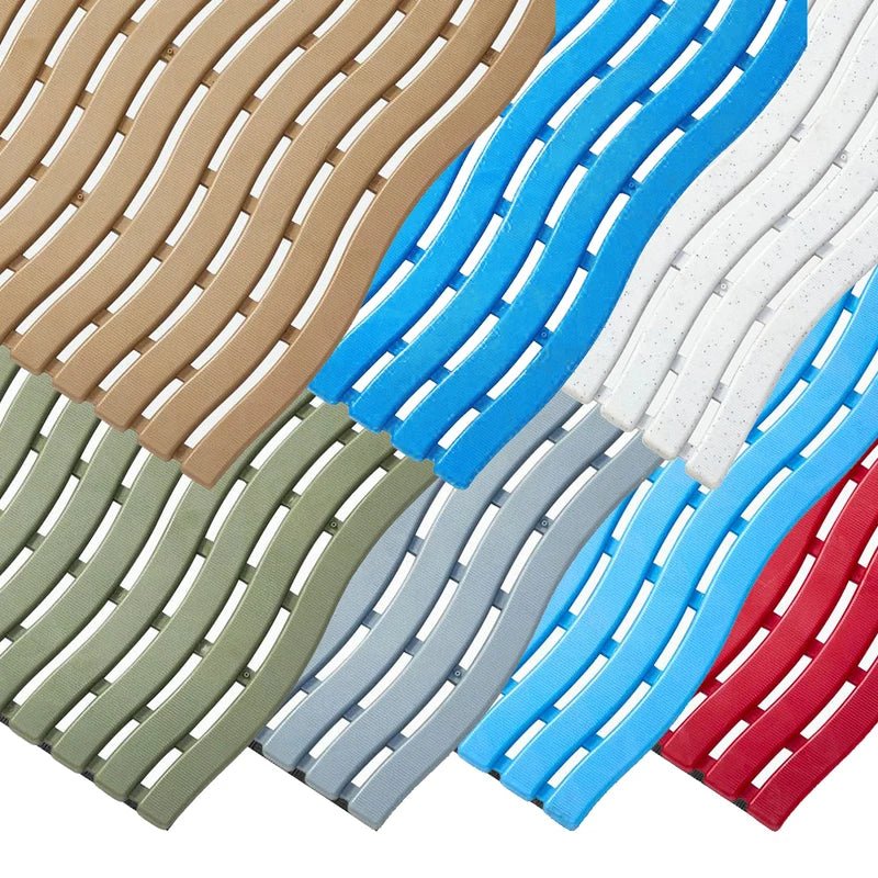 Anti-Slip Drainage Matting – Barefoot Safety Mat for Wet Areas, Pools & Changing Rooms - Slips Away -  -