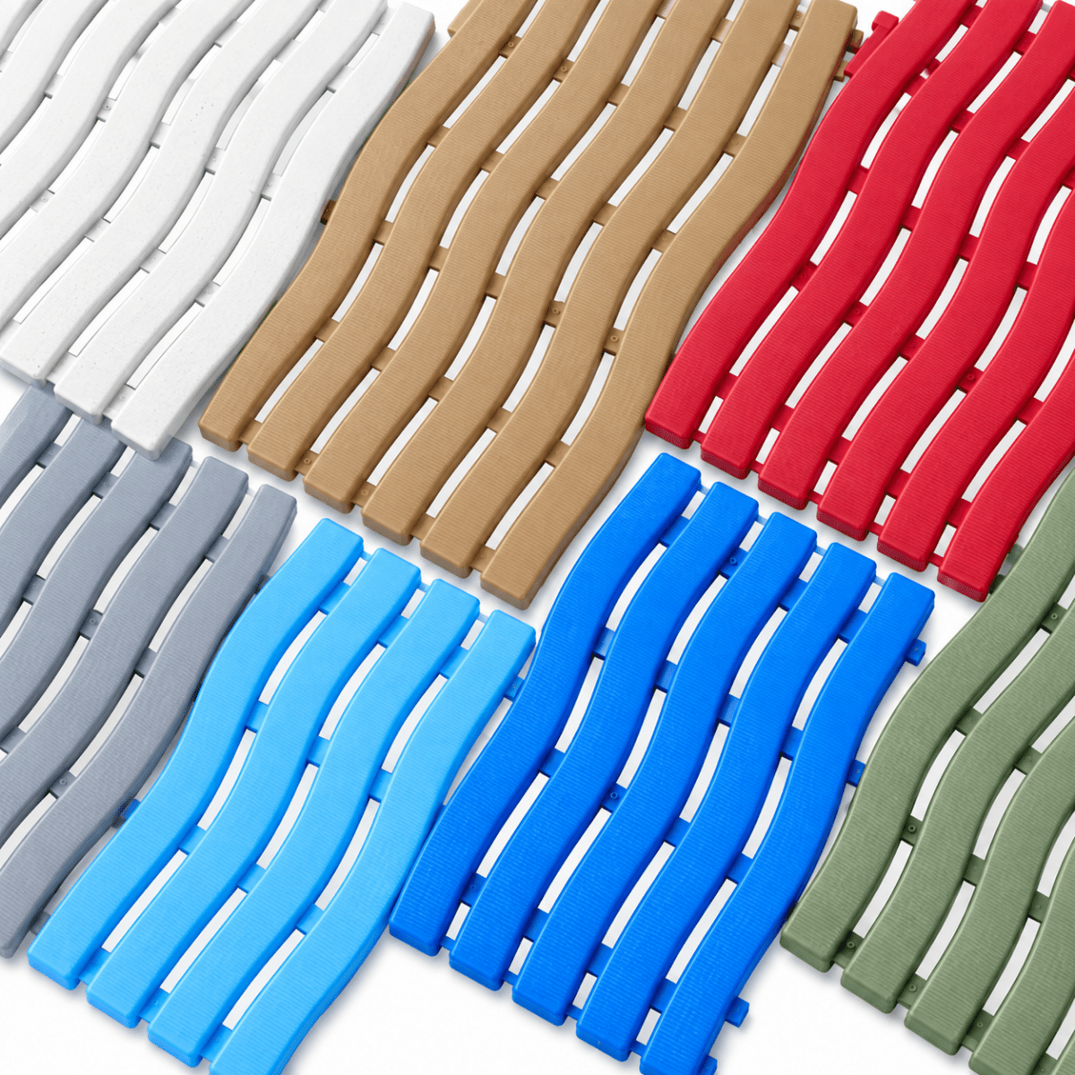 Anti-Slip Drainage Matting – Barefoot Safety Mat for Wet Areas, Pools & Changing Rooms - Slips Away -  -