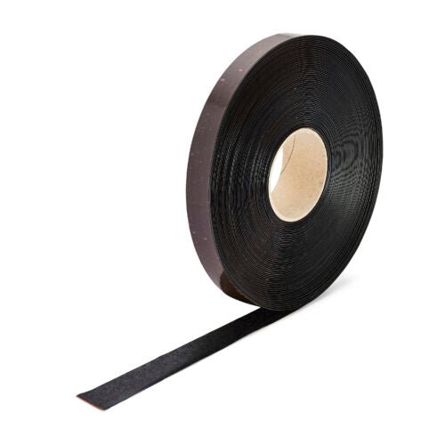 Black Aisle Marking Tape – Heavy - Duty Floor Line Marking for Warehouses & Industrial Safety - Slips Away - Anti slip tape - blk/permstripe - H6901 25mm - 