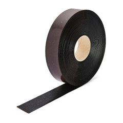Black Aisle Marking Tape – Heavy - Duty Floor Line Marking for Warehouses & Industrial Safety - Slips Away - Anti slip tape - blk/permstripe - H6901 50mm - 