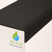 Black Anti - Slip GRP Stair Tread Step Covers - Slips Away - ST1424BL - 