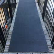 BLACK - GRP Anti-Slip Panel Sheets | Heavy-Duty, Non-Slip Flooring | Weather & Corrosion Resistant - Slips Away - GRP Anti Slip Panels - BLACK GRP SHEET 1.2 x 1.2 -
