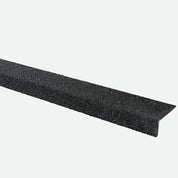 Black GRP nosing 
on a white background