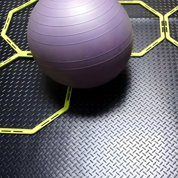 Black Rubber Matting Roll: Heavy-duty, Non-slip, waterproof flooring for indoor/outdoor use. Easy to cut. width, 3mm thickness