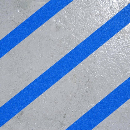 Blue Non Slip Tape Roll Pro Standard Grade - Anti Slip Traction for Indoor/Outdoor Use - Slips Away - Anti slip tape - H3401B/ 140mm x 140mm ( 10x pack ) - 
