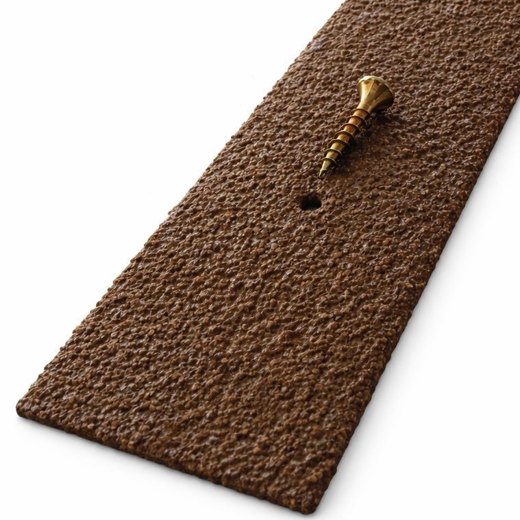 BROWN 50mm Wide Non-Slip Anti-Skid Decking Strips - Safety and Style for Outdoor Space - Slips Away - Decking strips - BROWN DECKING SAMPLE -