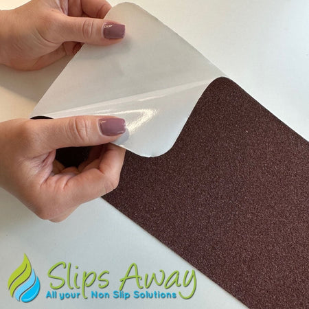 Brown Non Slip Tape Roll Pro Standard Grade - Anti Slip Traction for Indoor/Outdoor Use - Slips Away - Anti slip tape - H3401G/50mm - 