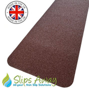 Brown Non Slip Tape Roll Pro Standard Grade - Anti Slip Traction for Indoor/Outdoor Use - Slips Away - Anti slip tape - H3401G/50mm - 