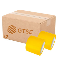Bundle Deal - PVC Vinyl Floor Marking Tape – 12 Roll Bundle (50mm x 33m, 0.15mm Thick)