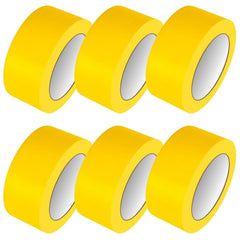 Bundle Deal - PVC Vinyl Floor Marking Tape – 12 Roll Bundle (50mm x 33m, 0.15mm Thick)