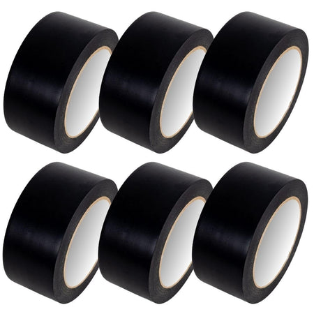 Bundle Deal - PVC Vinyl Floor Marking Tape – 12 Roll Bundle (50mm x 33m, 0.15mm Thick)