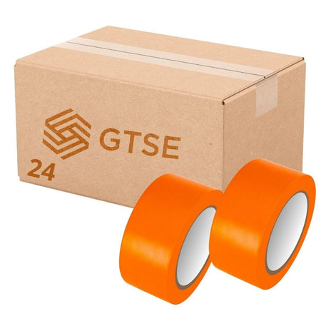 Bundle Deal - PVC Vinyl Floor Marking Tape – 12 Roll Bundle (50mm x 33m, 0.15mm Thick)