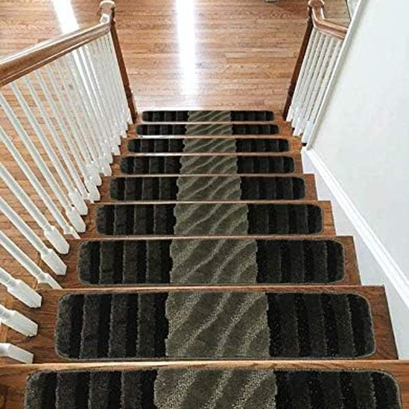 Carpet stair treads-slip, machine washable (22x67cm, 11mm thickness)