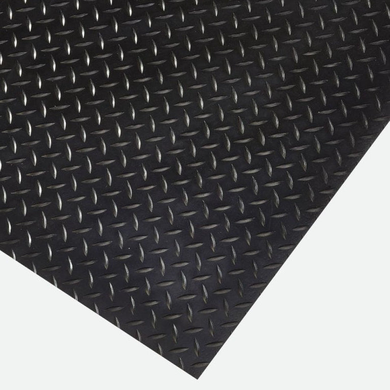 Chequer Plate Mat Single Bar - 3mm - Slips Away - CR3122 - 1C - 
