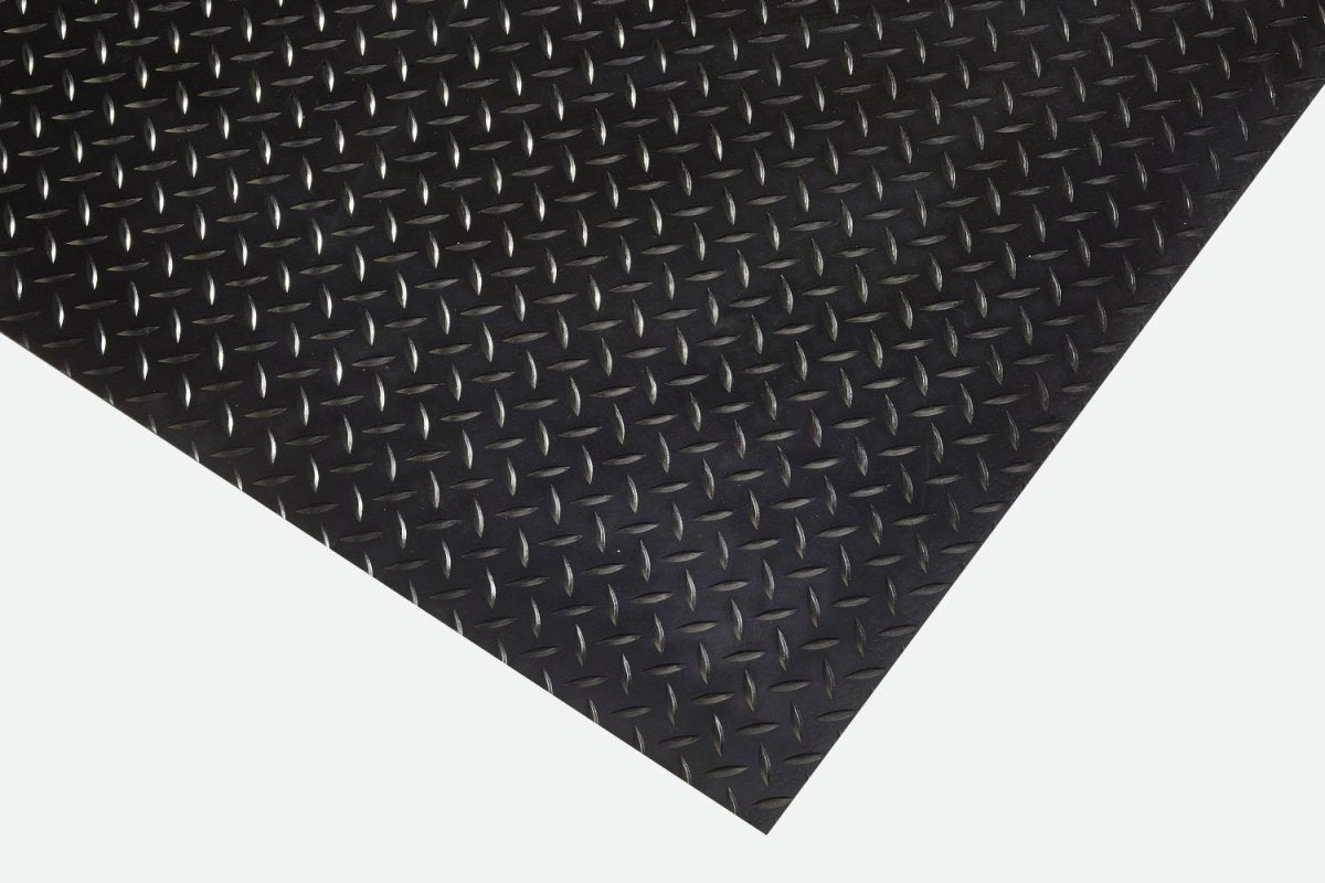 Chequer Plate Mat Single Bar - 3mm - Slips Away - CR3122 - 1C - 