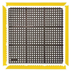 Cushion Link Heavy-Duty Anti-Fatigue Mat |Interlocking Rubber Safety Matting - Slips Away - CLS36GP -