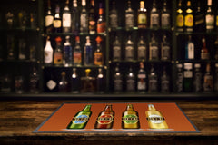 Custom Logo Counter & Bar Mats - Slips Away -  - 