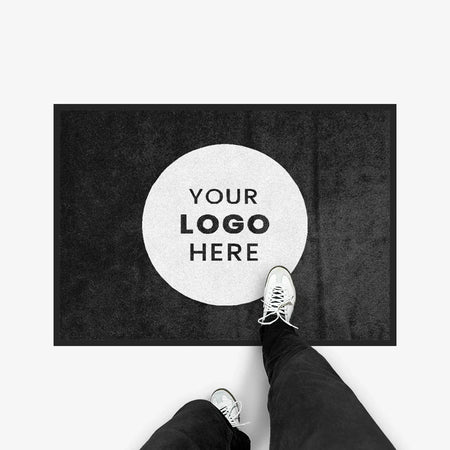 Custom Logo Entrance Mat - Personalised Heavy Duty with Premium Print Quality - Slips Away - LO310 -